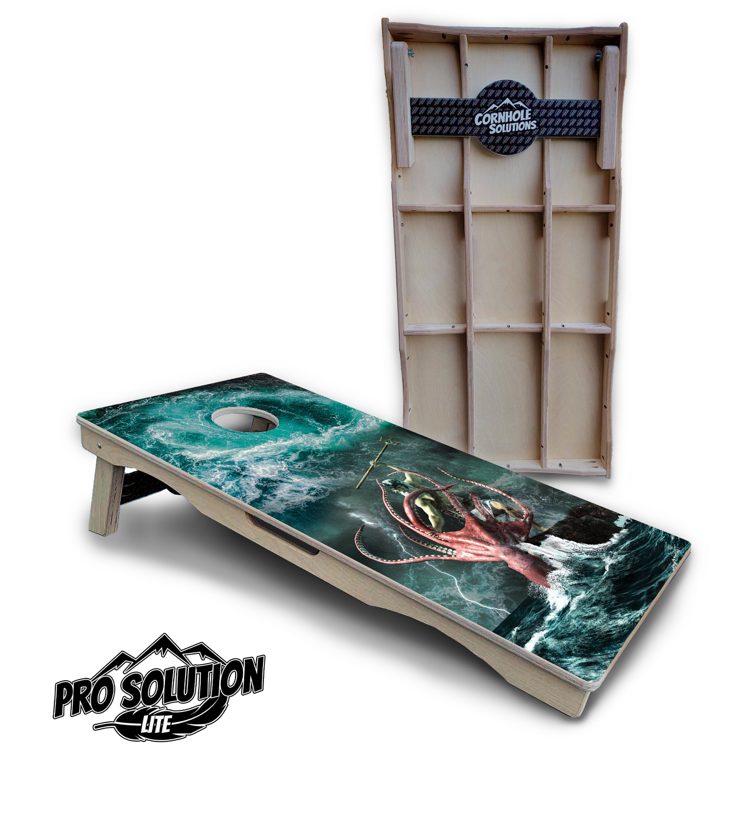 Greek Mythology Cornhole Boards - Pro Solution Lite Series