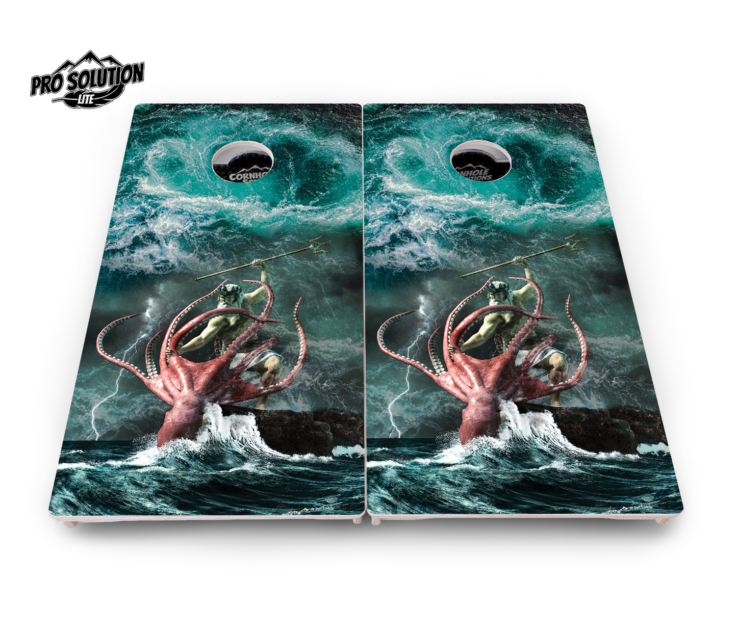 Greek Mythology Cornhole Boards - Pro Solution Lite Series