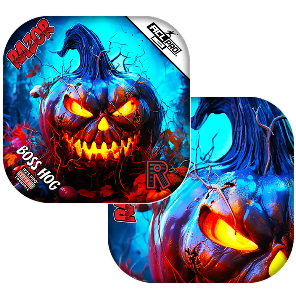 Boss Hog | Pumpkin 1 | ACL PRO Razor Cornhole Bags