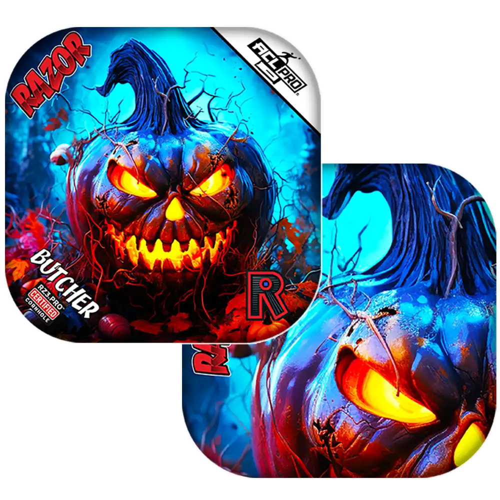 Butcher | Pumpkin 1 | ACL PRO Razor Cornhole Bags