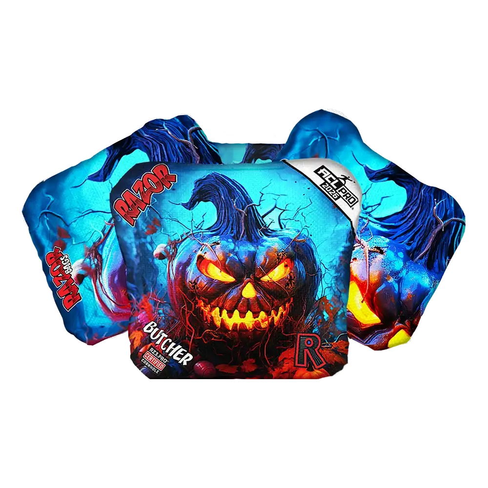 Butcher | Pumpkin 1 | ACL PRO Razor Cornhole Bags