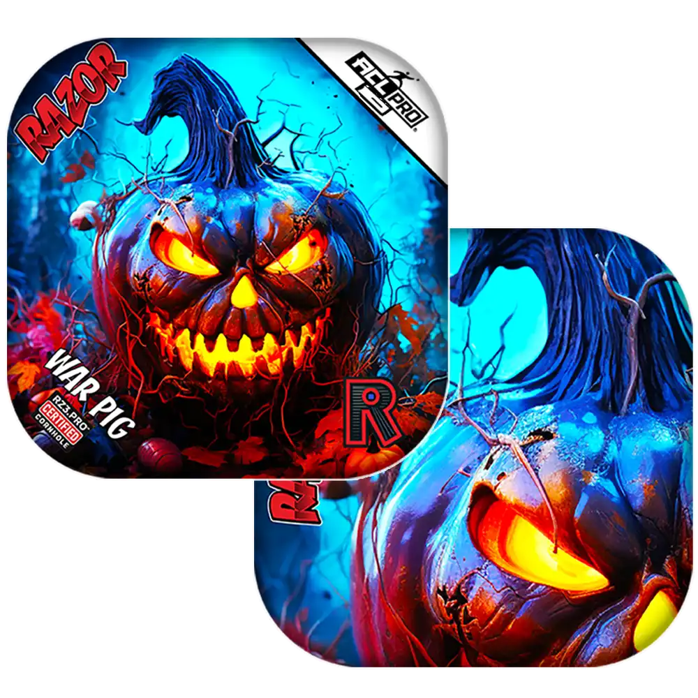 War Pig | Pumpkin 1 | ACL PRO Razor Cornhole Bags