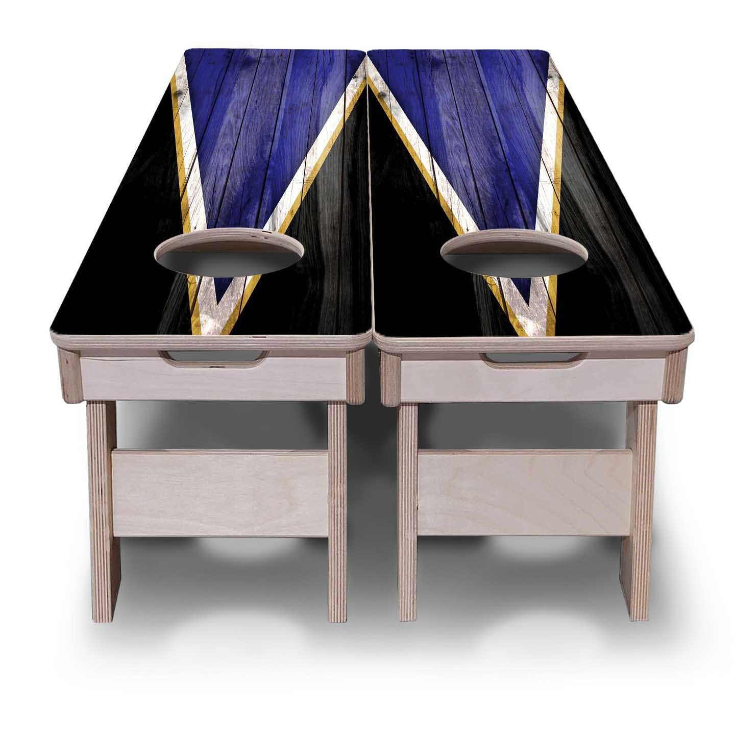 Training Skinny Boards - Sports Theme - Purple & Black
