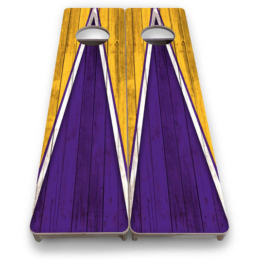 Training Skinny Boards - Sports Theme - Purple & Gold