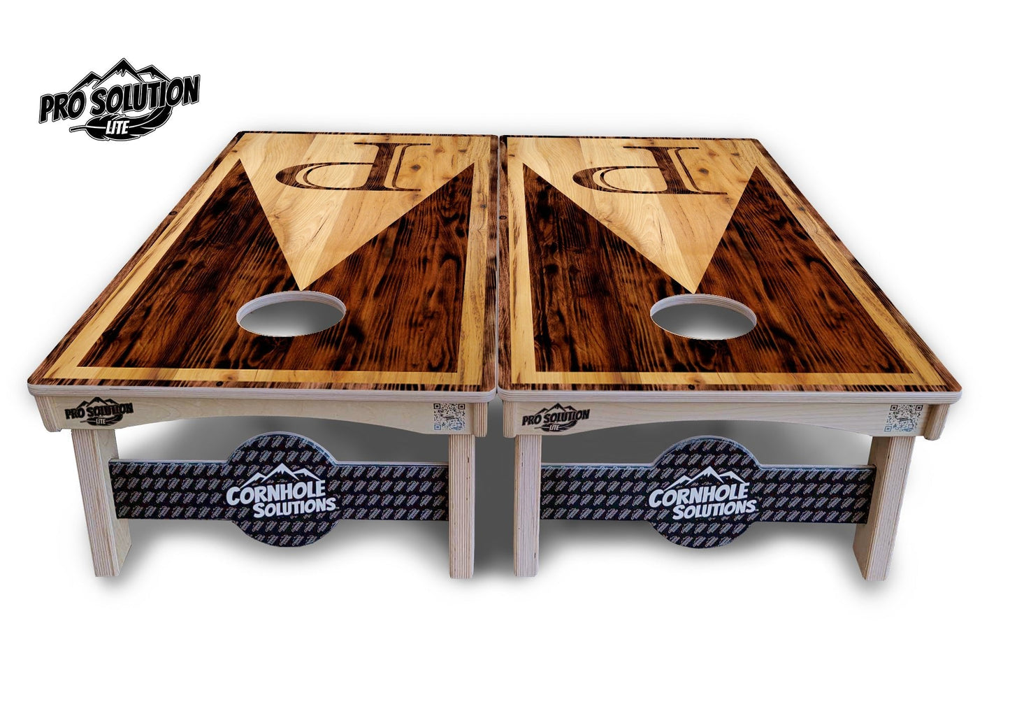 Wooden Triangle Letter - Cornhole Boards - Pro Lite Series