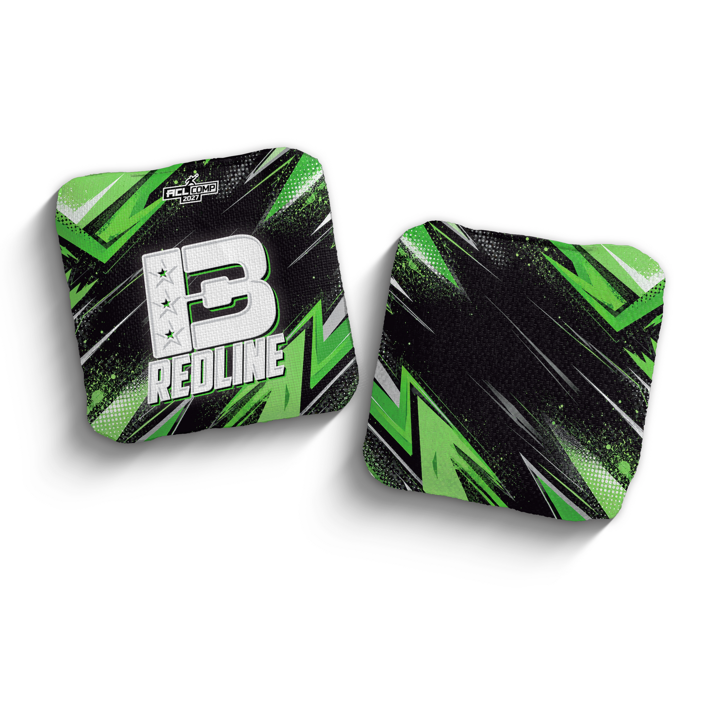 2027 Brotherhood Cornhole Redline Surge Edition ACL Comp Stamped Cornhole Bags