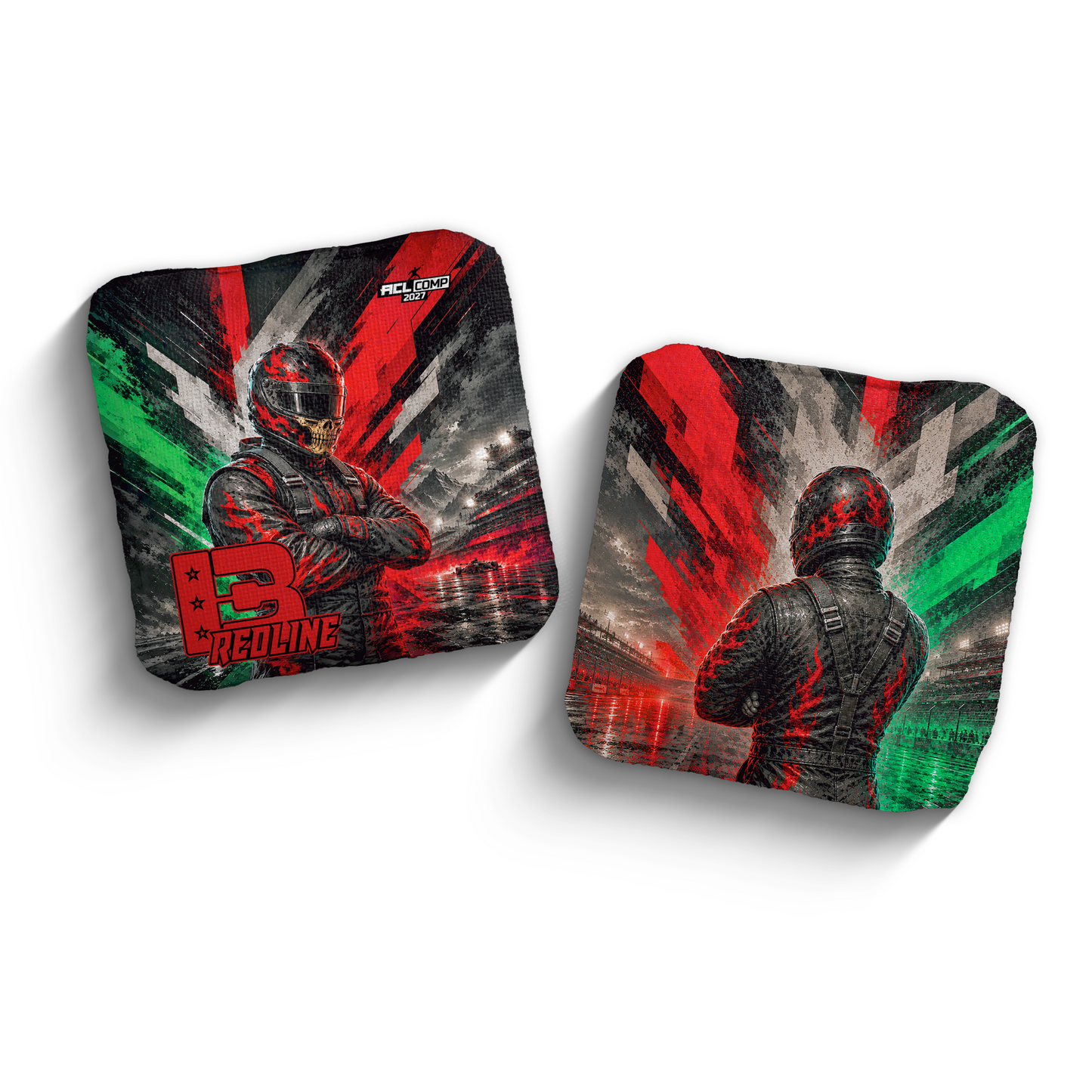 2027 Brotherhood Cornhole Redline Launch Edition ACL Comp Stamped Cornhole Bags