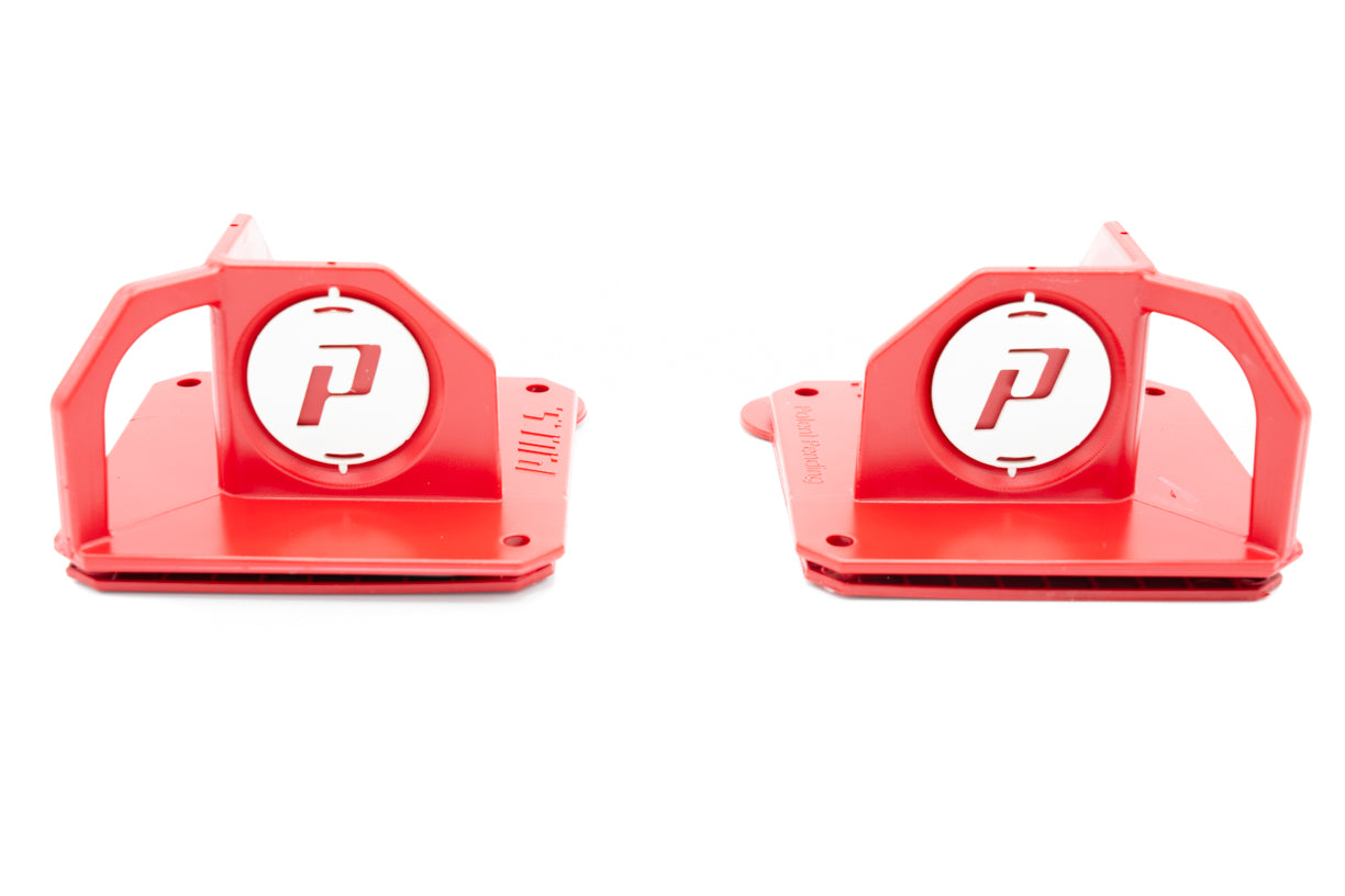 PUCS Cornhole Board Stabilization - RED Pro Sleeve Package