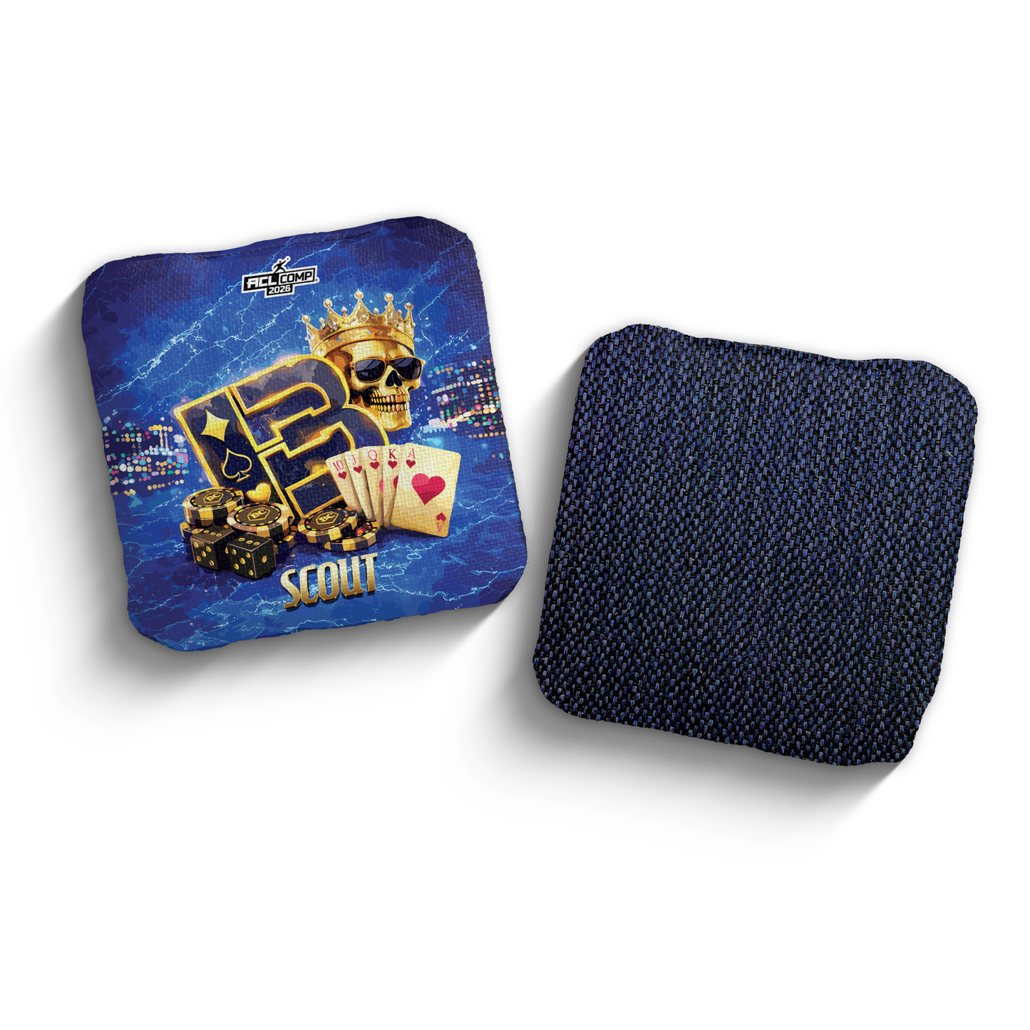 2026 Brotherhood Cornhole Scout High Stakes Edition ACL Comp Stamped Cornhole Bags