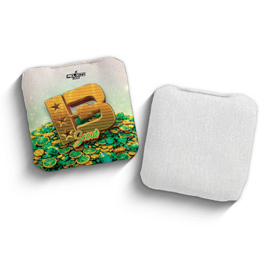 2026 Brotherhood Cornhole Scout Pot of Gold Edition ACL Comp Stamped Cornhole Bags