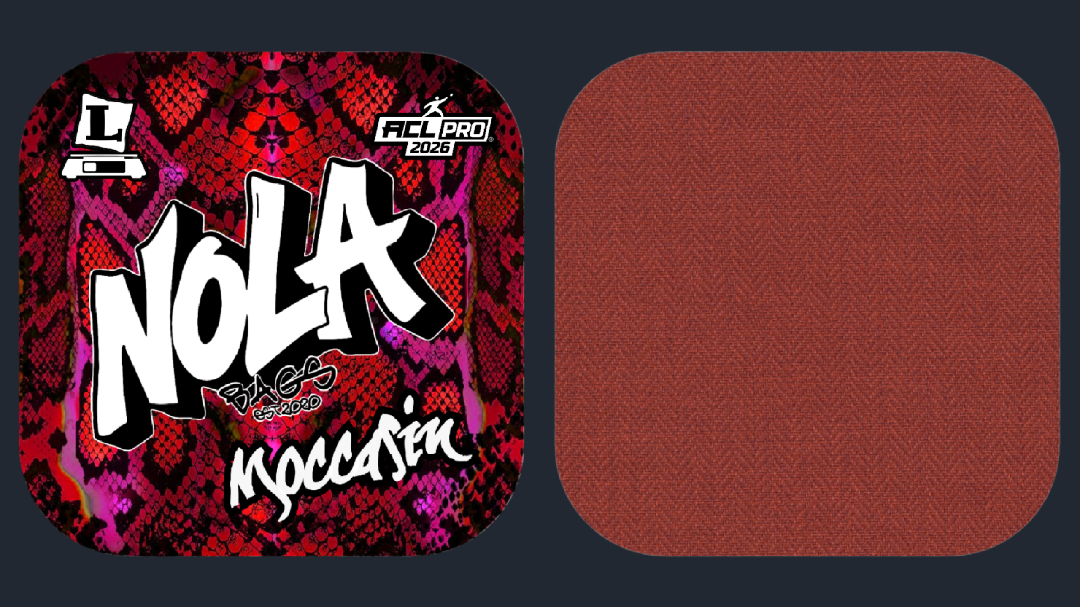 Nola Cornhole Bags - Moccasin ACL Pro