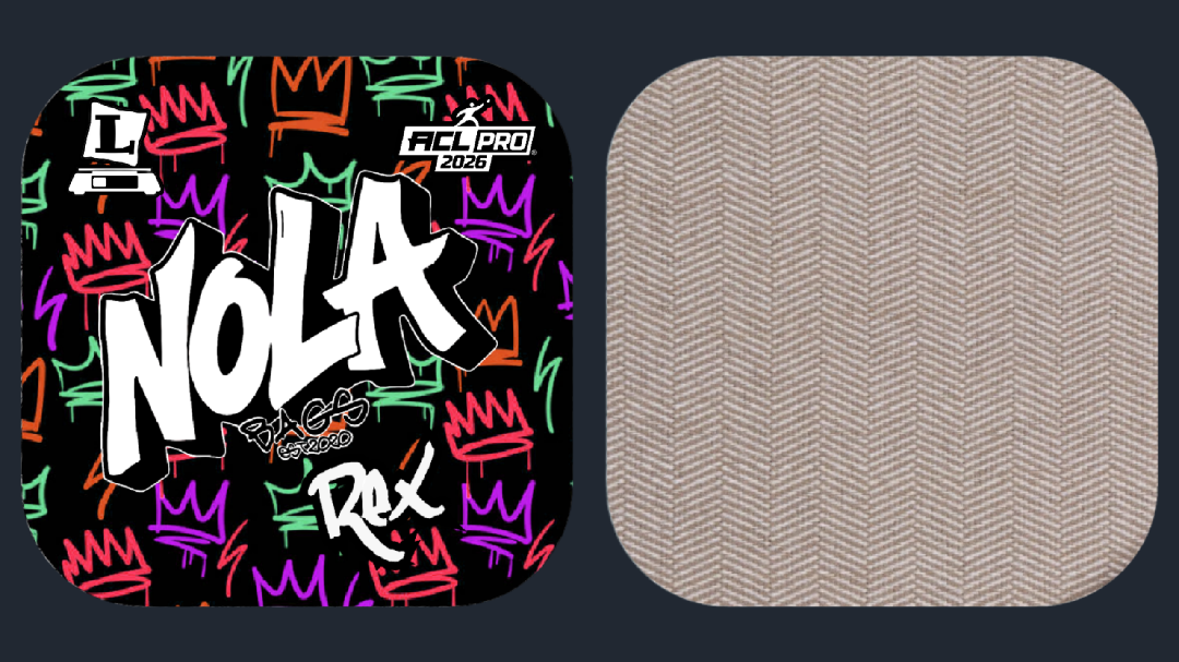 Nola Cornhole Bags - Rex