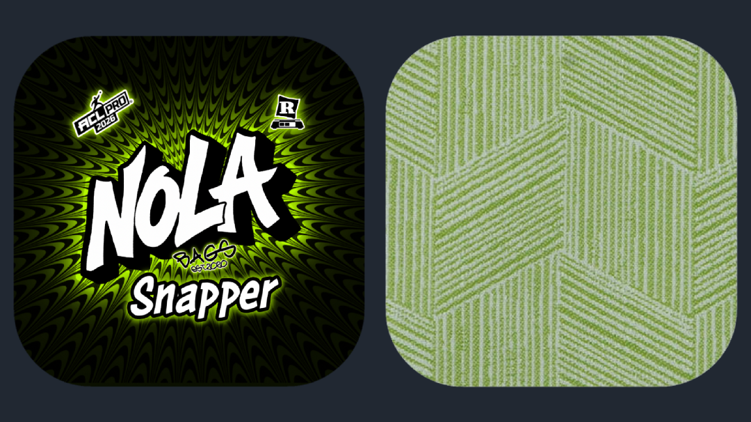 Nola Cornhole Bags - Snapper – Dirty Bags Cornhole