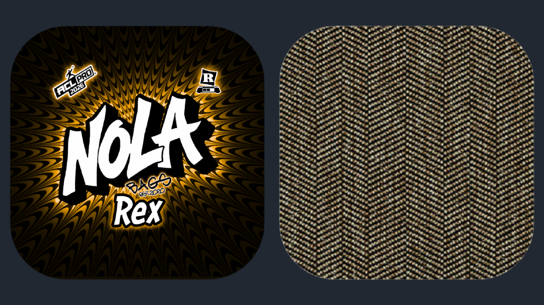 Nola Cornhole Bags - Rex