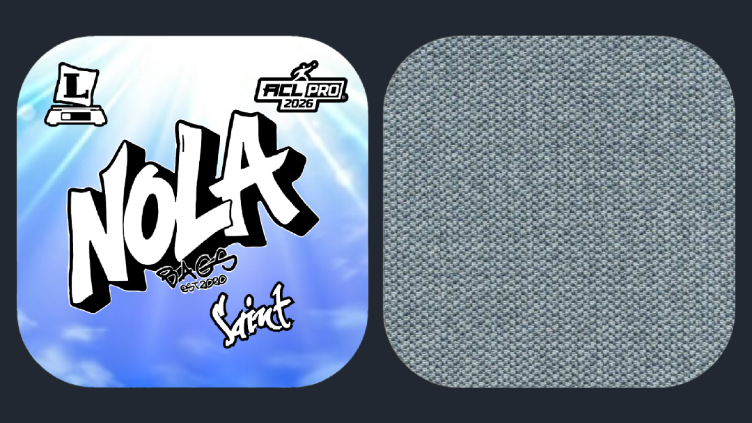 Nola Cornhole Bags - Saint