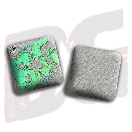 BG Cornhole Bags - Kingslayer - Silver Colormatch