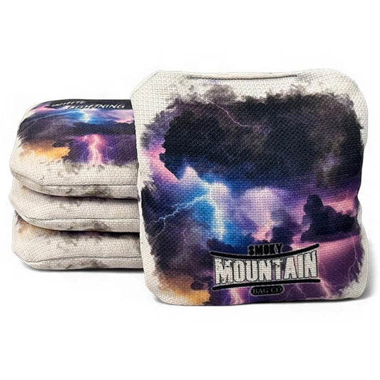 Smoky Mountain Bag Co – Pro Cornhole Bags – Set of 4 – White Lightning