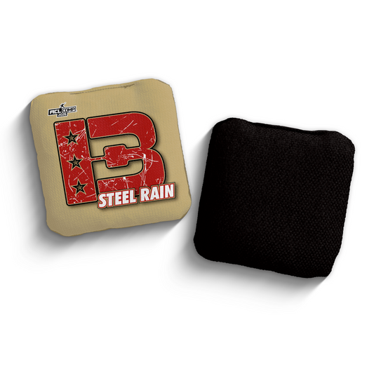 2026 Brotherhood Cornhole Steel Rain Premier Edition ACL Comp Stamped Cornhole Bags