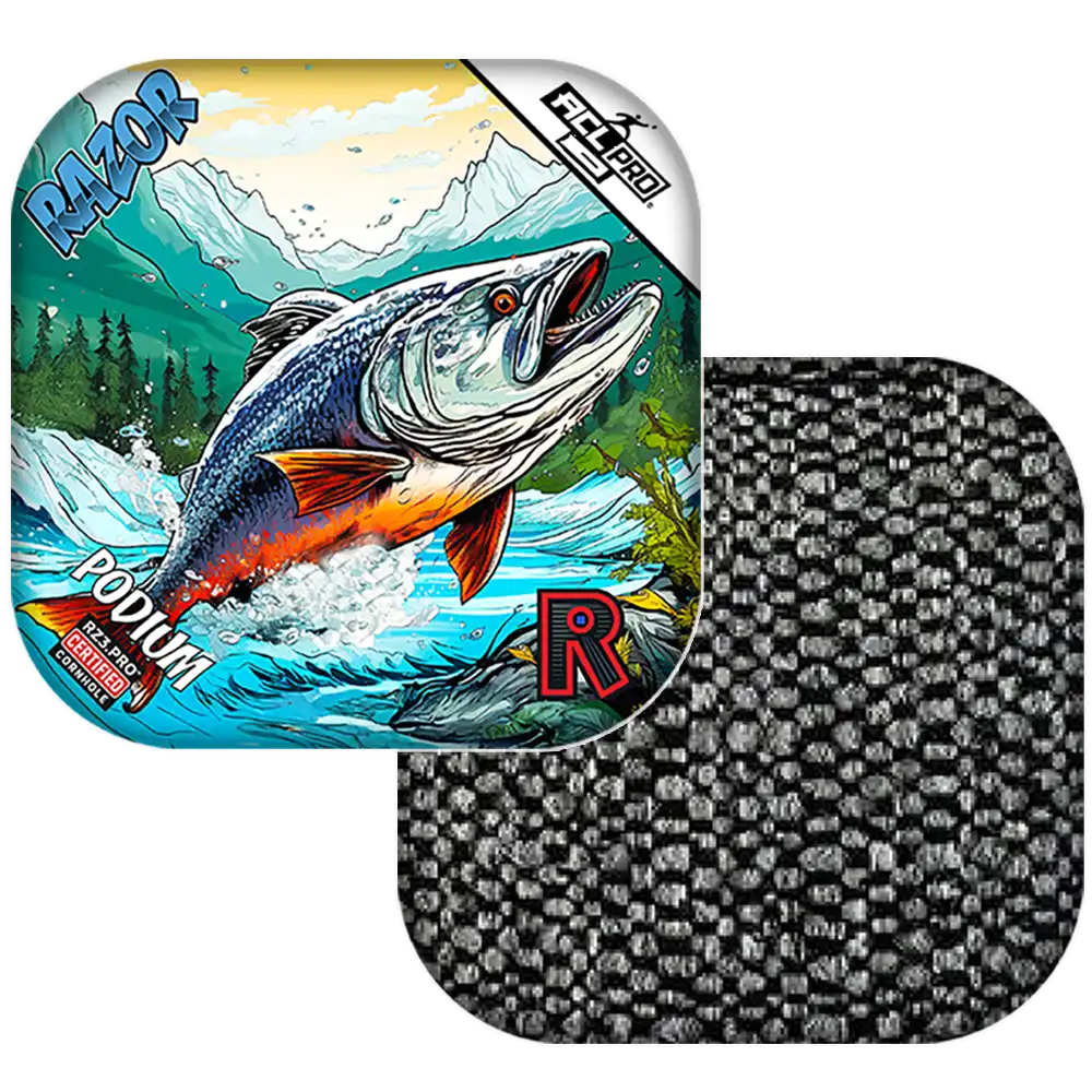 Podium | Alaskan Salmon | ACL PRO Razor Cornhole Bags