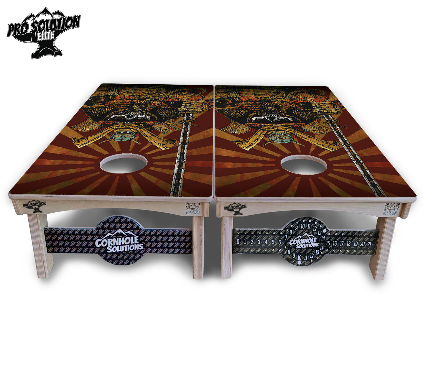 Artist Series Cornhole Boards - Pro Solution Elite Series