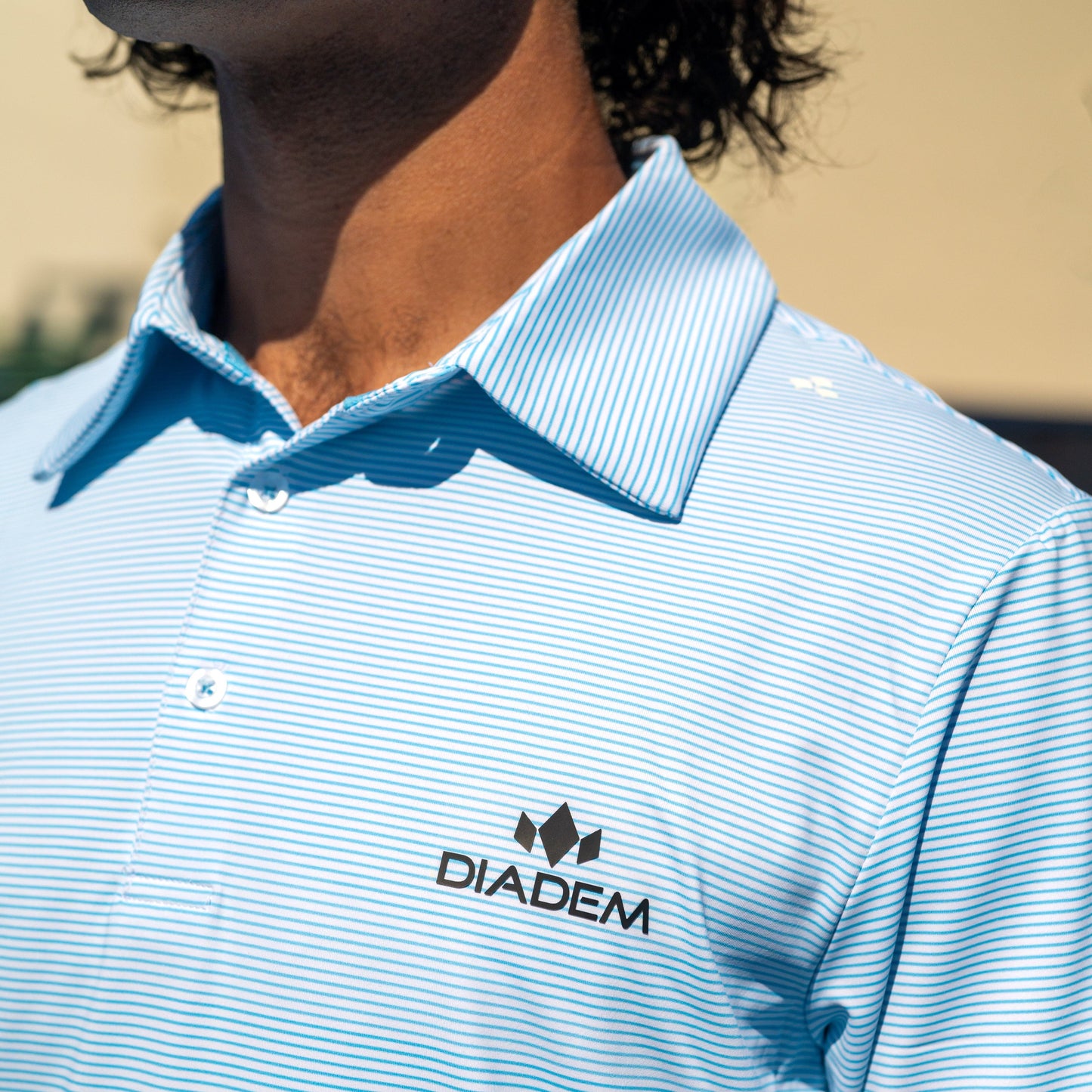 Men's Scales Weekender Striped Polo