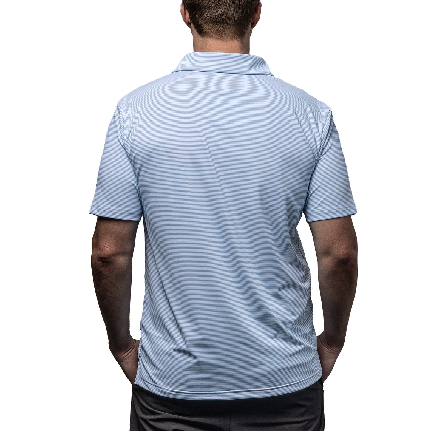 Men's Scales Weekender Striped Polo