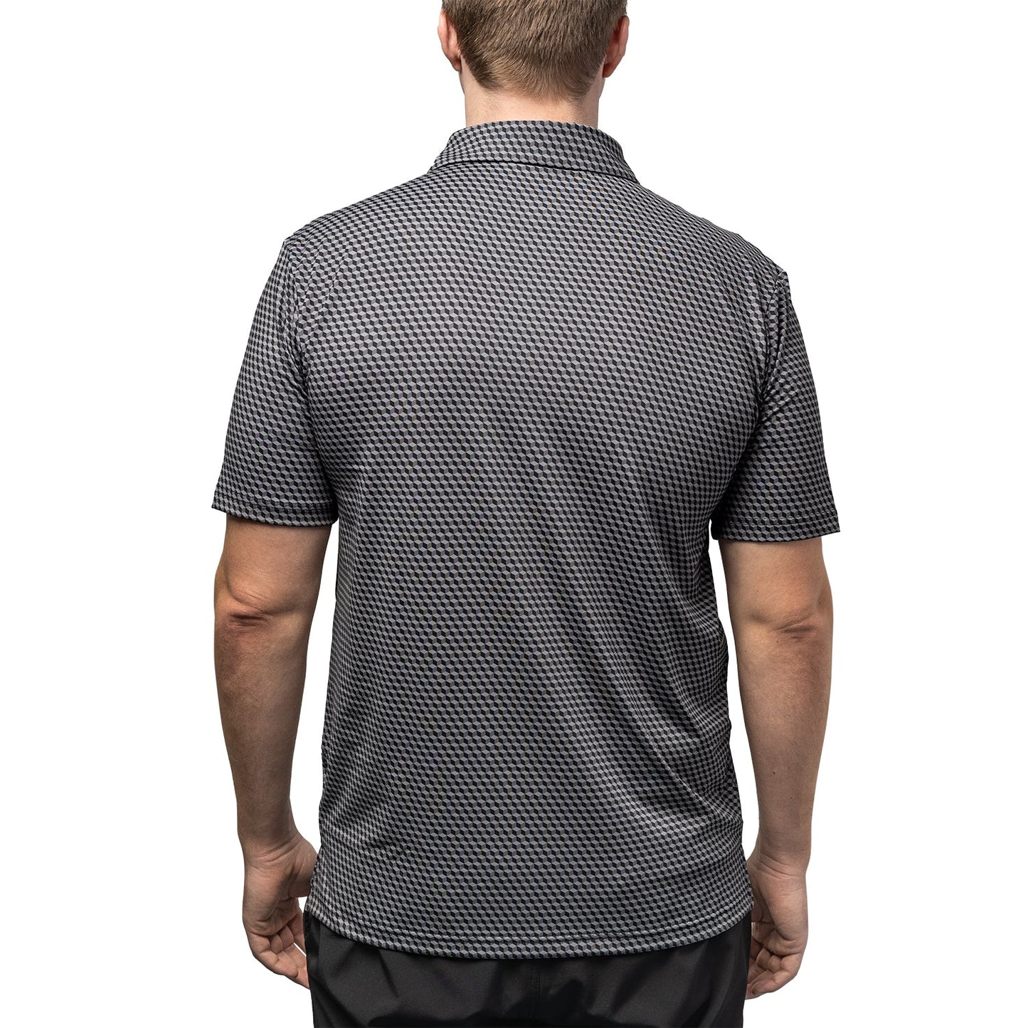 Men's Scales Competition 18K Pattern Polo