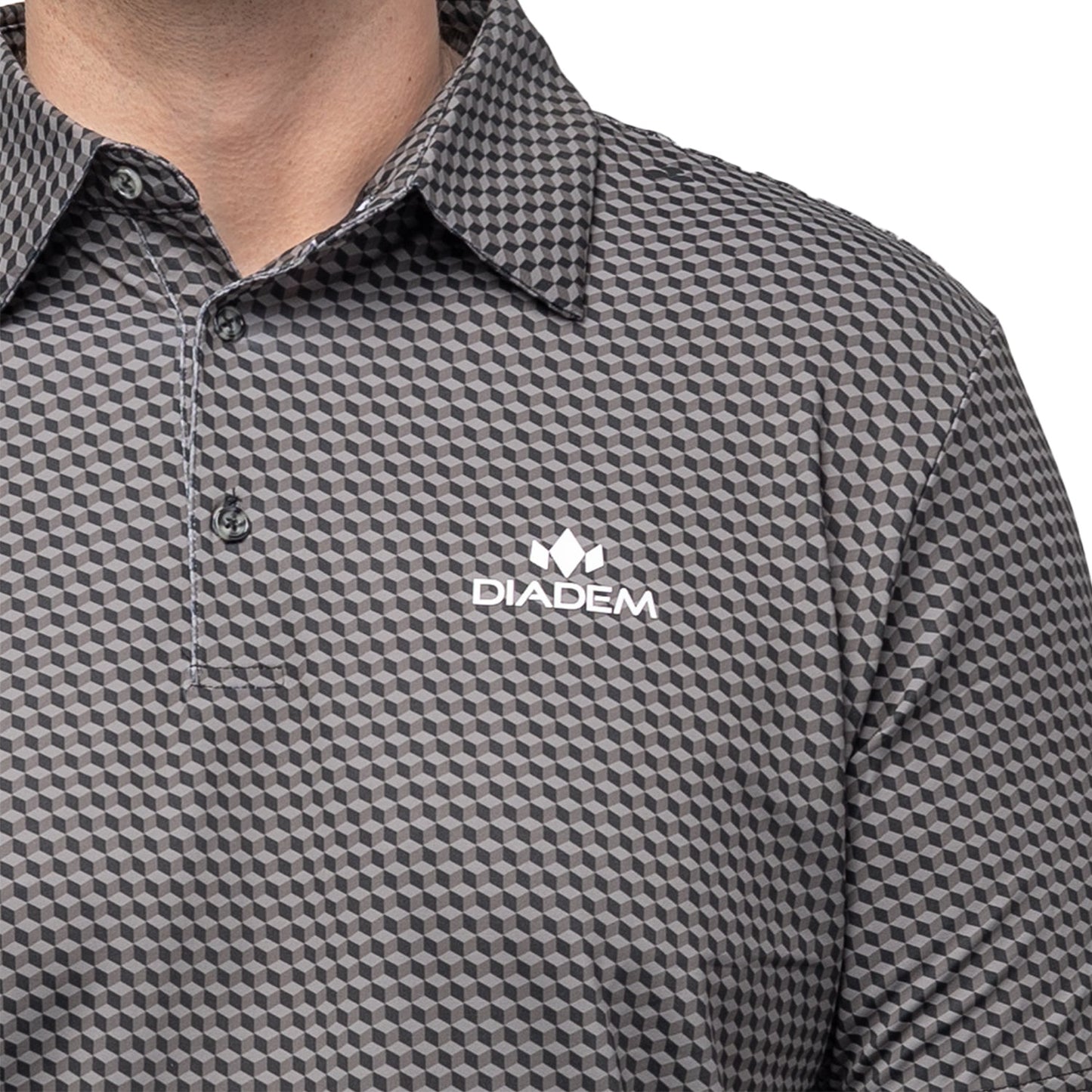 Men's Scales Competition 18K Pattern Polo