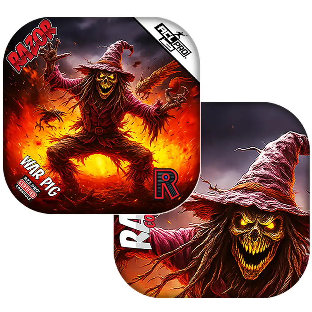 War Pig | Scarecrow 2 | ACL PRO Razor Cornhole Bags
