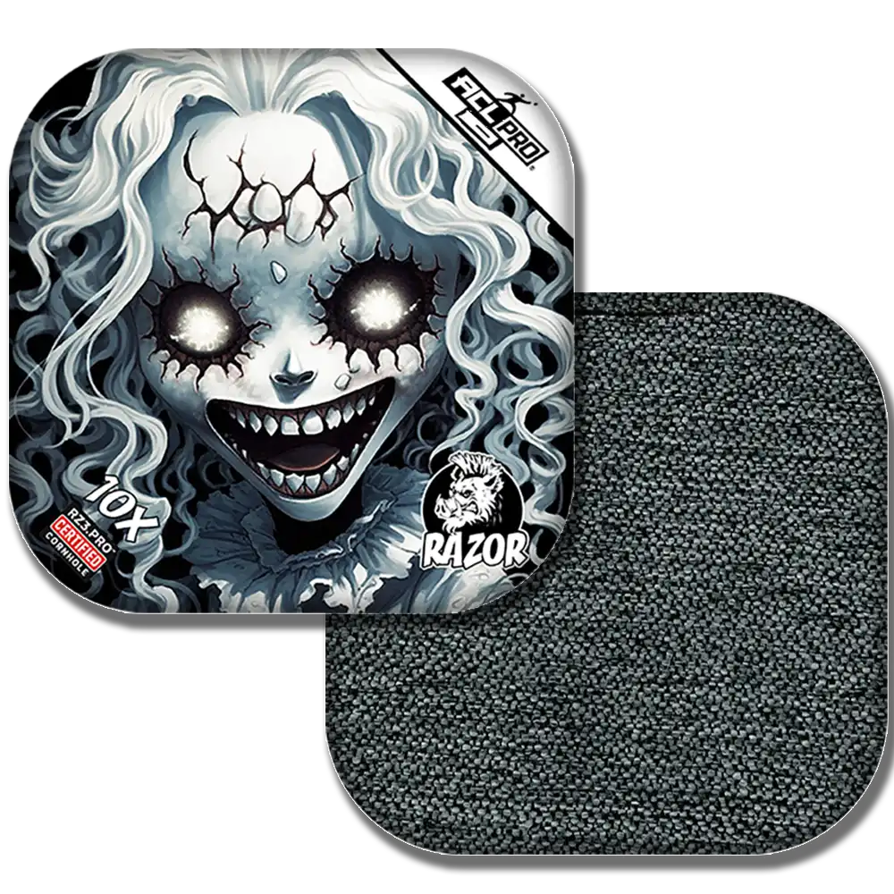 10X | Scary Girl | ACL PRO Razor Cornhole Bags
