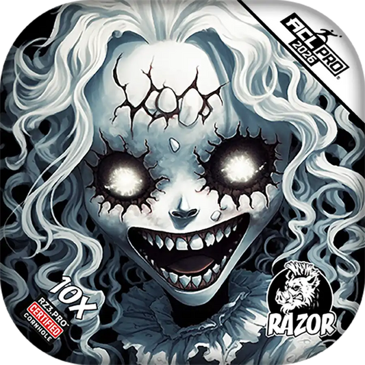 10X | Scary Girl | ACL PRO Razor Cornhole Bags