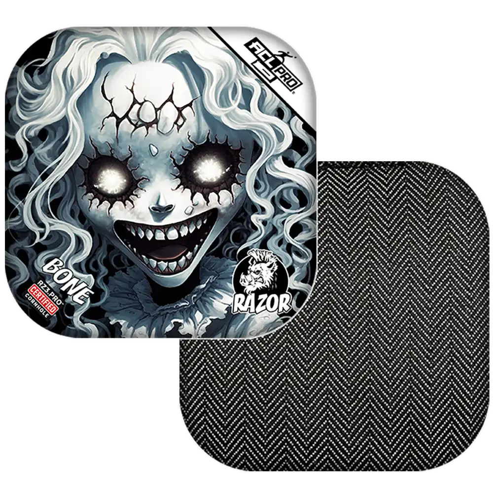 Bone | Scary Girl | ACL PRO Razor Cornhole Bags