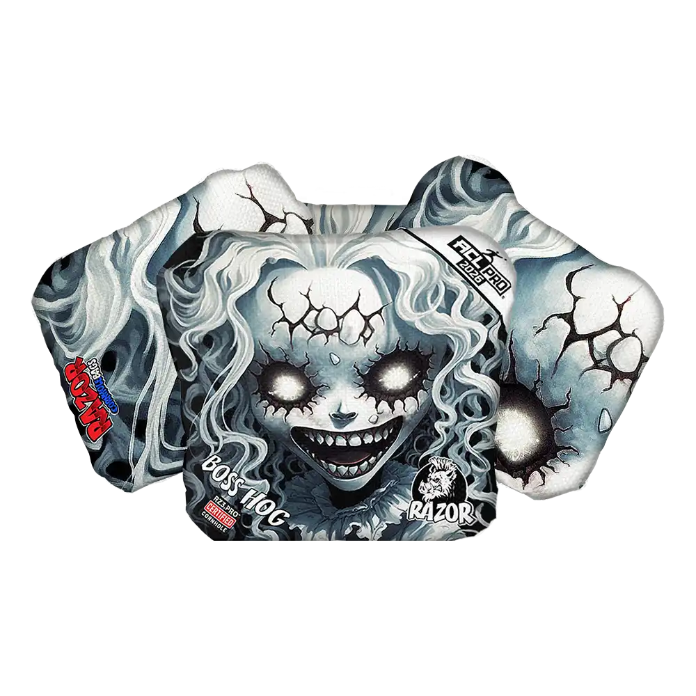 Boss Hog | Scary Girl | ACL PRO Razor Cornhole Bags