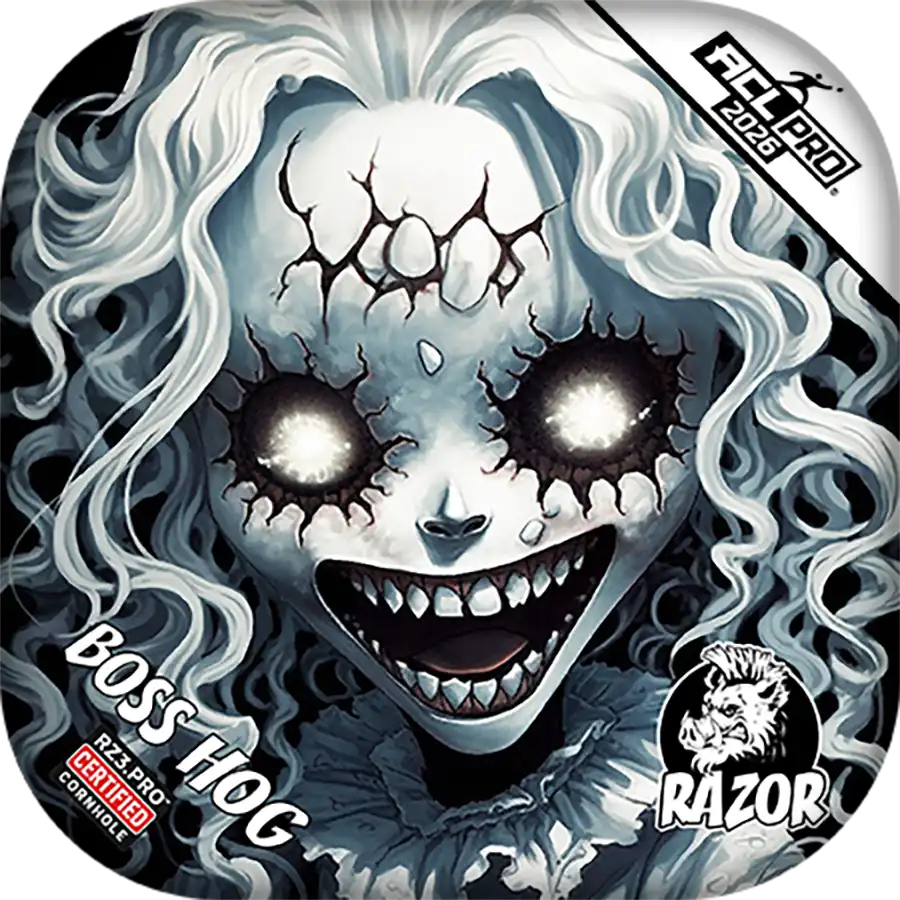 Boss Hog | Scary Girl | ACL PRO Razor Cornhole Bags