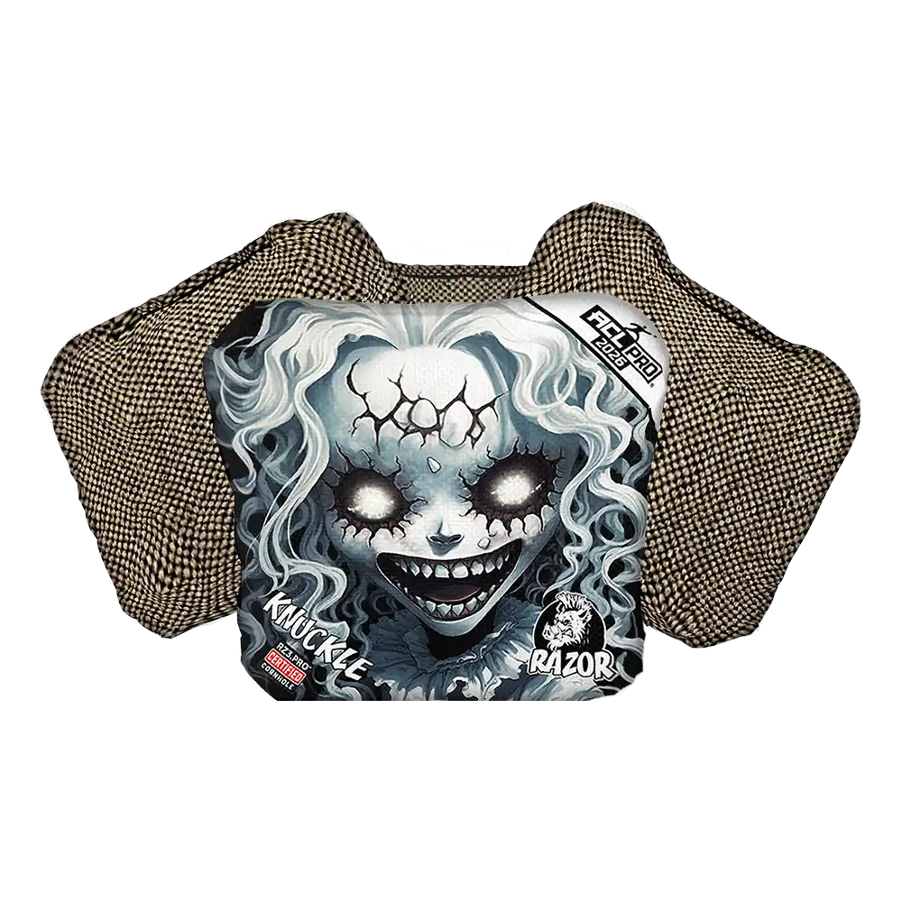 Knuckle | Scary Girl | ACL PRO Razor Cornhole Bags