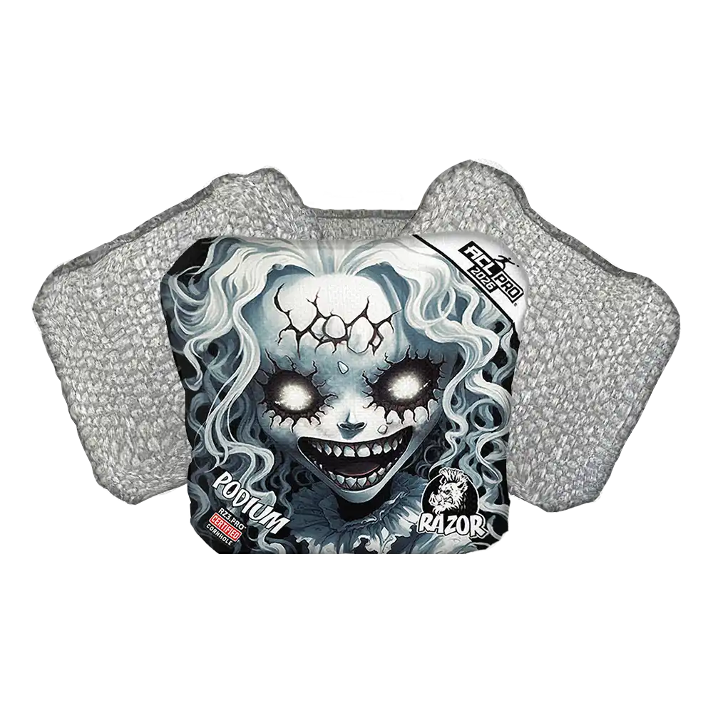 Podium | Scary Girl | ACL PRO Razor Cornhole Bags