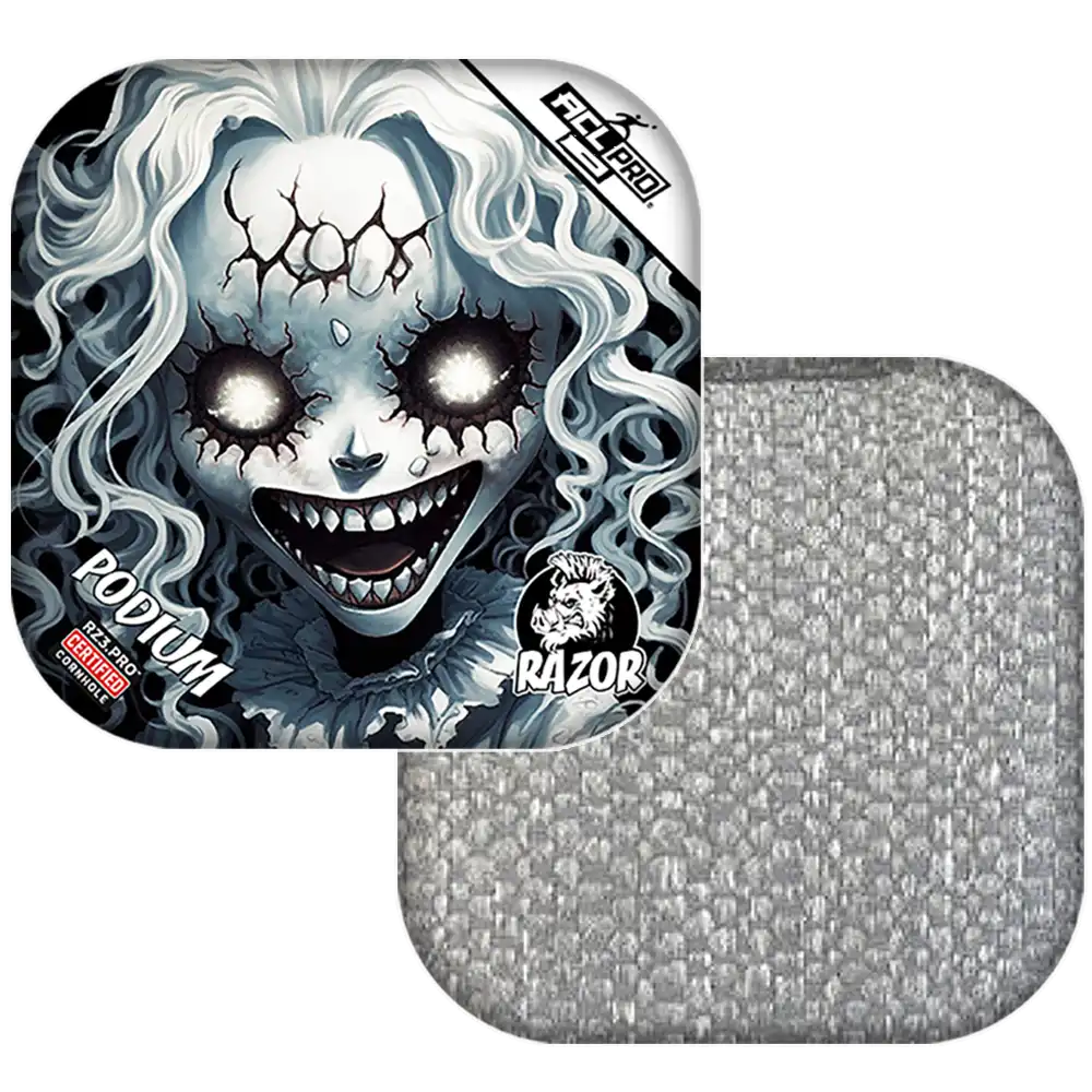 Podium | Scary Girl | ACL PRO Razor Cornhole Bags