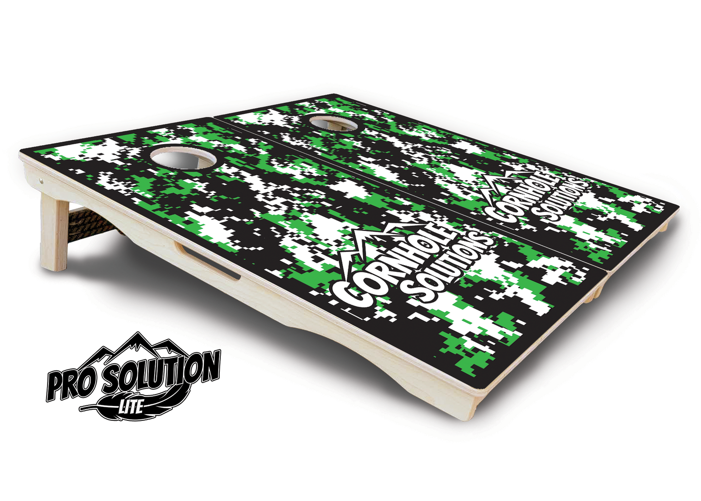 Digital Camo Cornhole Boards - Pro Solution Lite Series