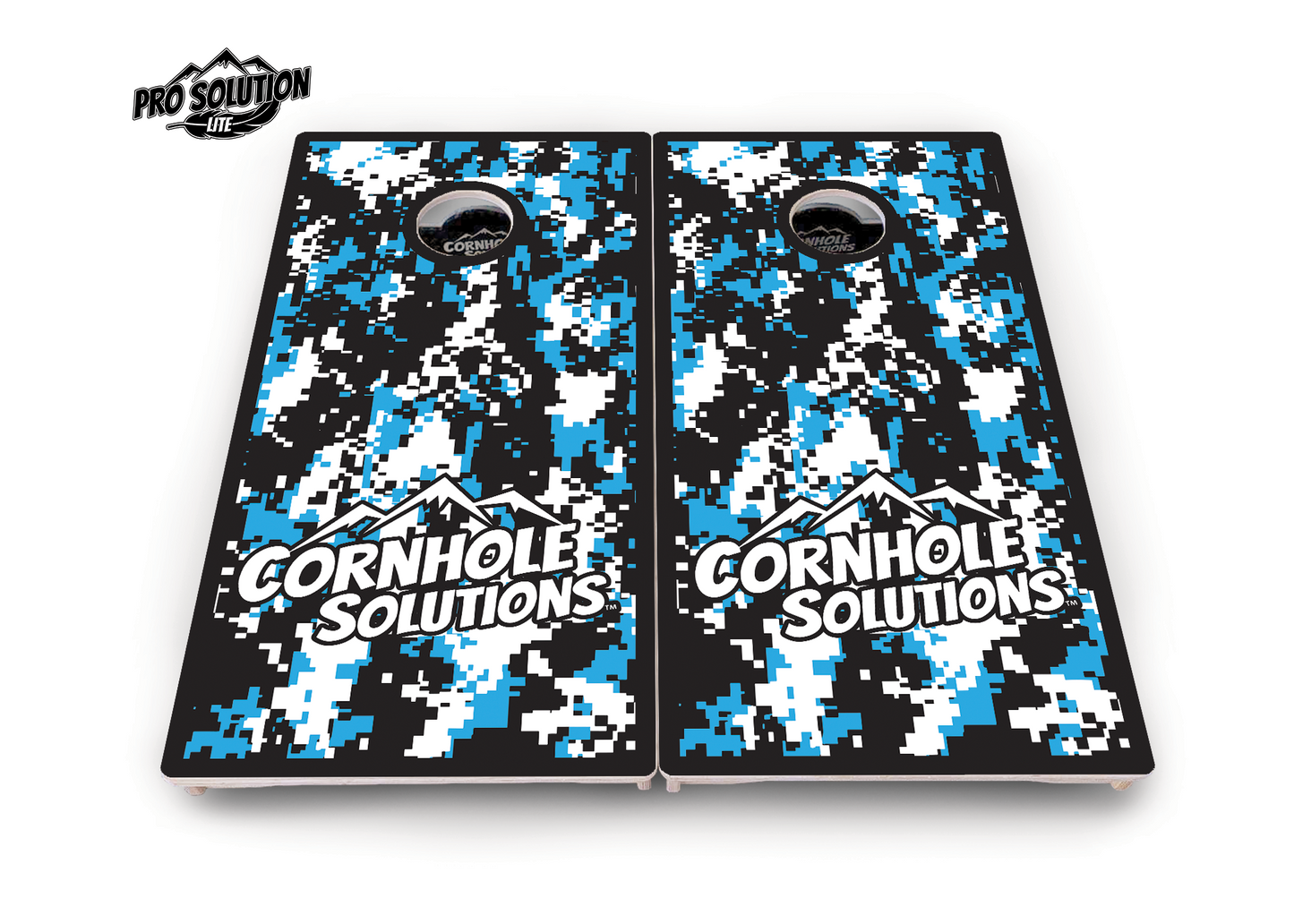 Digital Camo Cornhole Boards - Pro Solution Lite Series