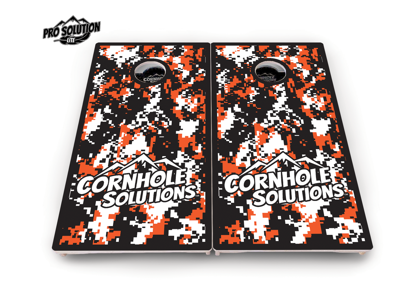 Digital Camo Cornhole Boards - Pro Solution Lite Series