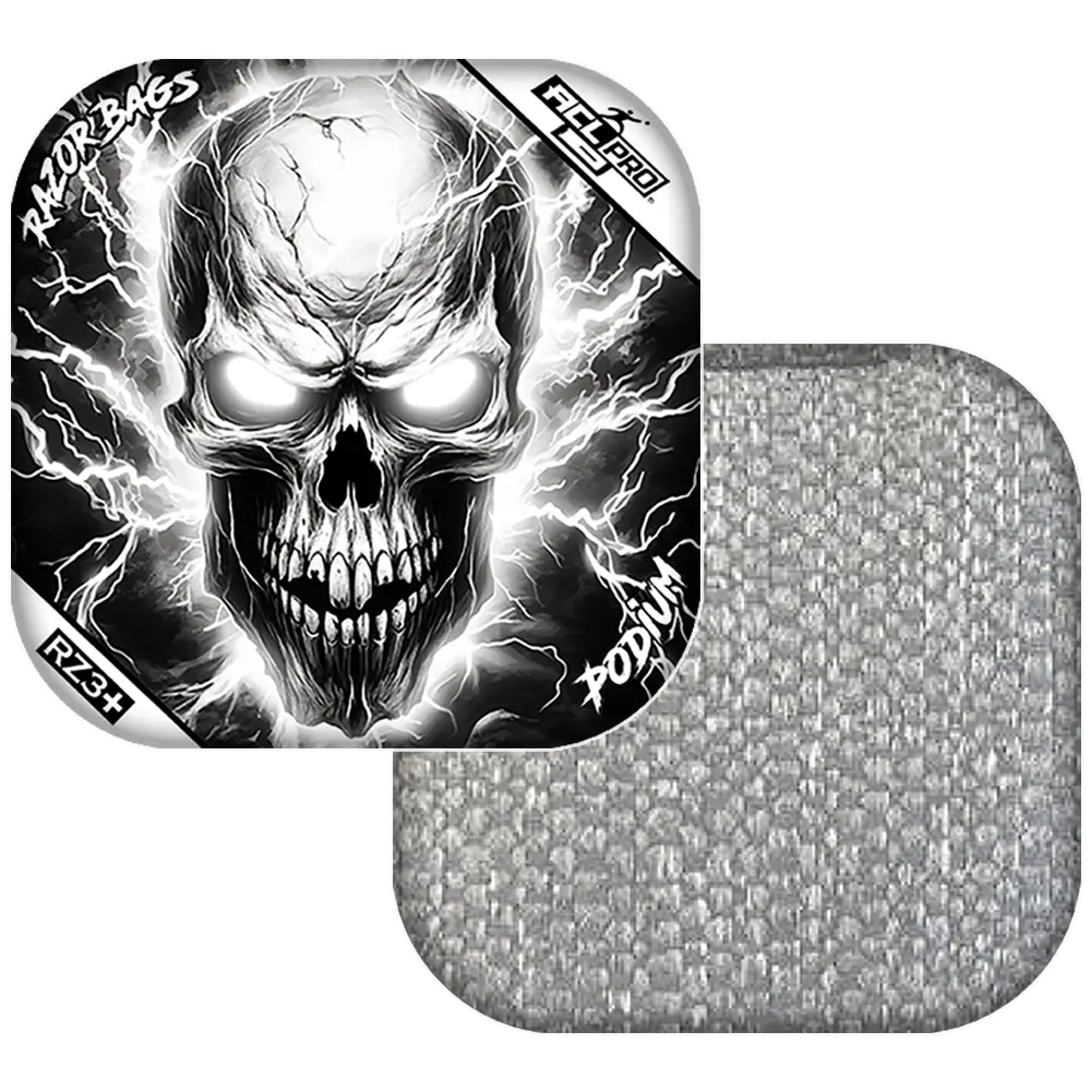 Podium | Skull Lighting Strike | ACL PRO Razor Cornhole Bags