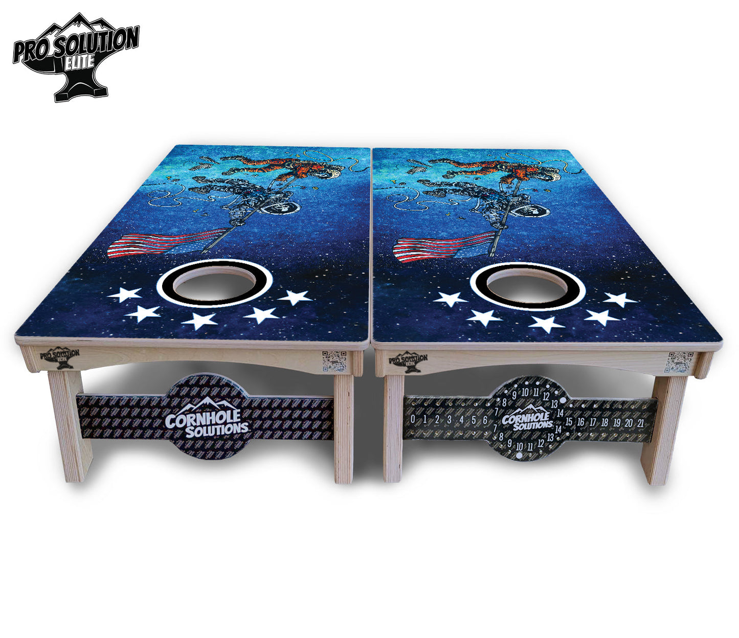Artist Series Cornhole Boards - Pro Solution Elite Series