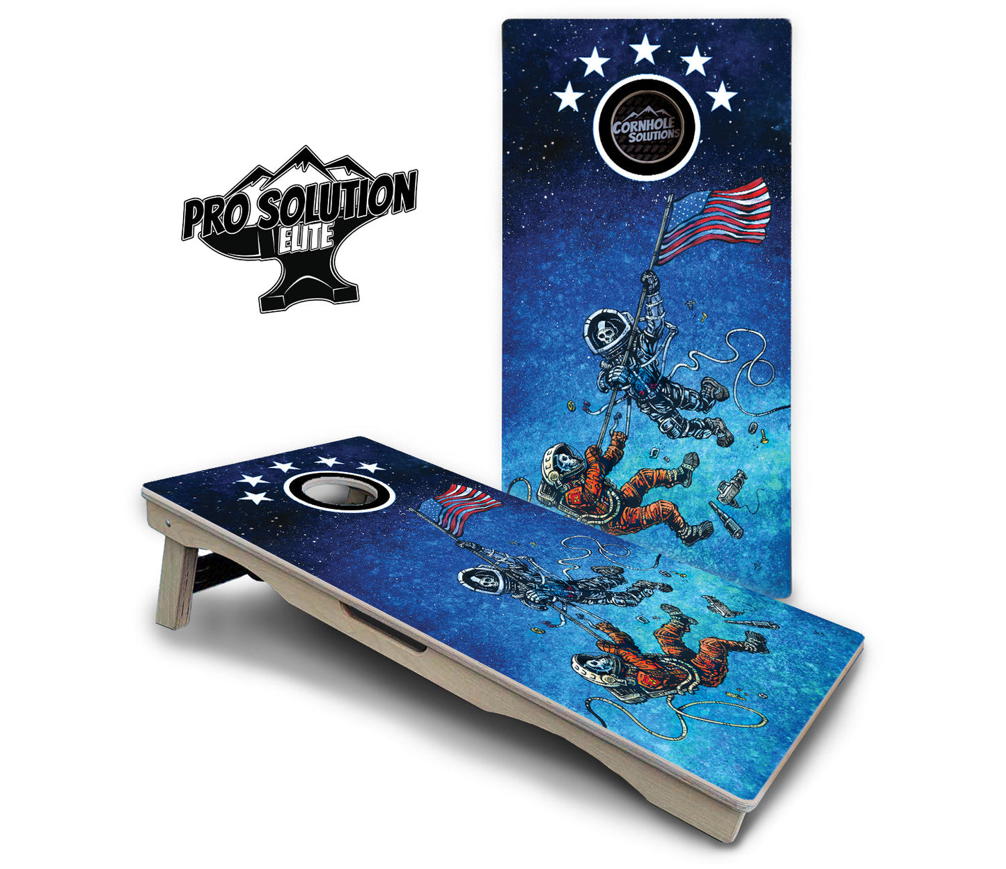 Artist Series Cornhole Boards - Pro Solution Elite Series