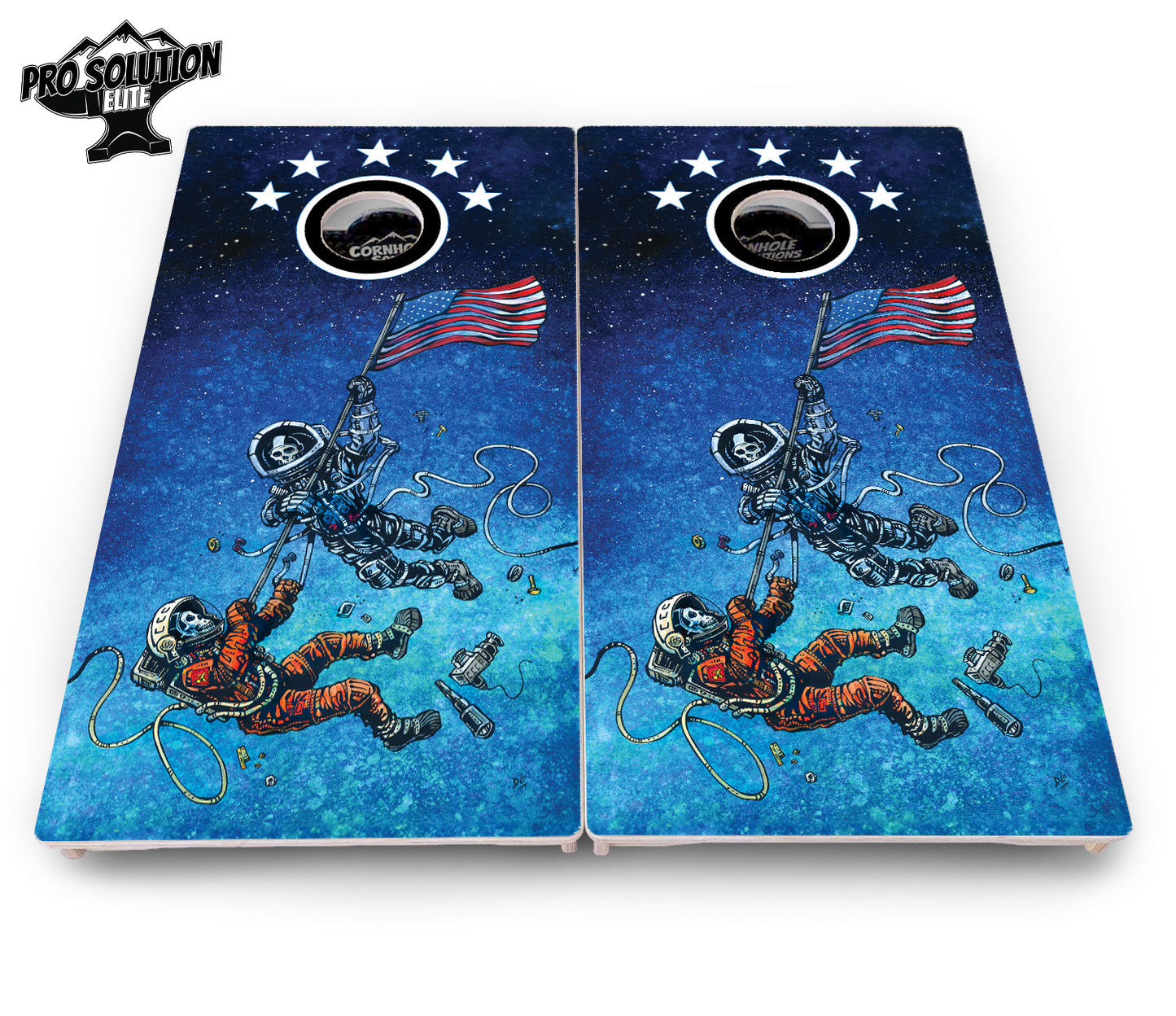 Artist Series Cornhole Boards - Pro Solution Elite Series