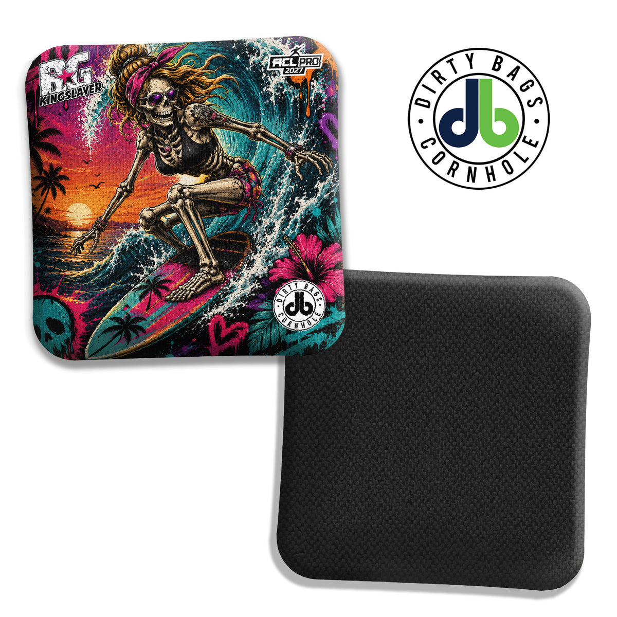 BG Cornhole Bags - Kingslayer - Surfs Up Ladies