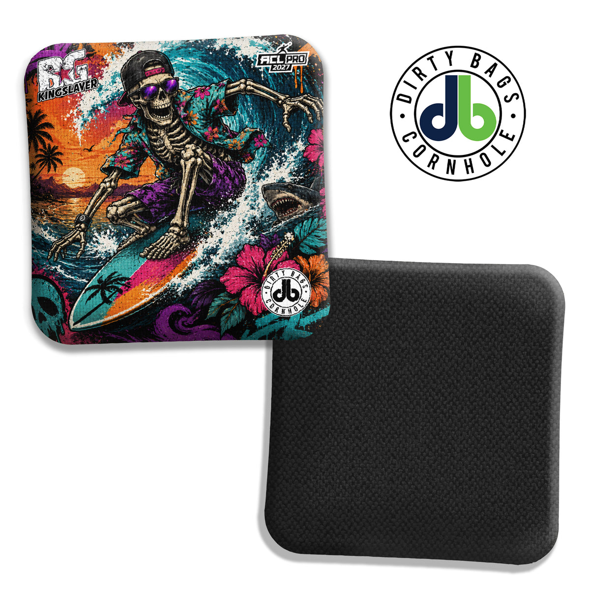 BG Cornhole Bags - Kingslayer - Surfs Up Man