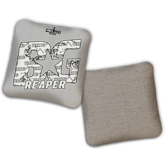 2026 BG Reaper "Cloud Team BG" - ACL Pro Stamped Cornhole Bags - SET OF 4 BAGS