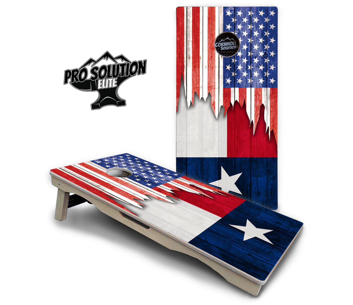 State Flag Designs South Dakota to Wyoming Cornhole Boards - Pro Solution Elite Series