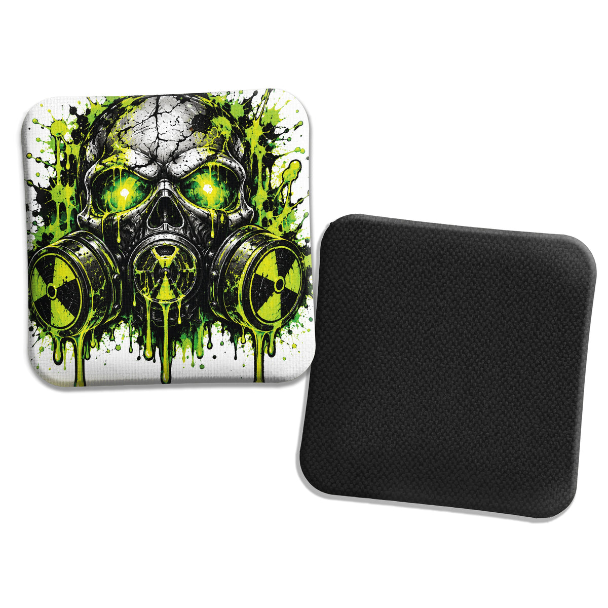 Hybrid Carpet Cornhole Bags - Speed Profile 5/8 - Toxic Mask