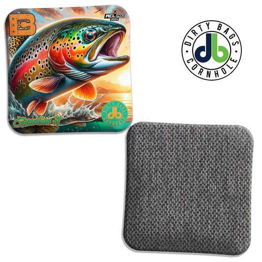 Brotherhood Cornhole Bags - Guardian - Trout